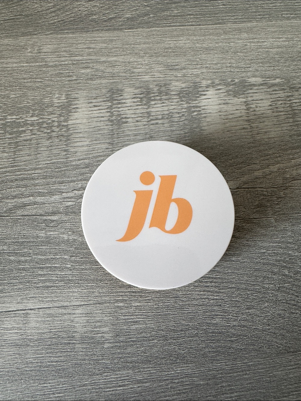 NWOT jb Peach Highlighter Compact — Soft Peach Glow